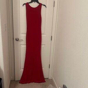 NWOT Chic Red Sleeveless Maxi Dress EU 38/UK 10